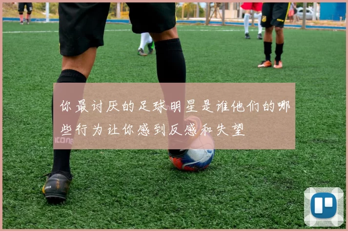你最讨厌的足球明星是谁他们的哪些行为让你感到反感和失望