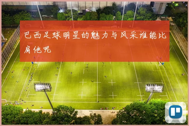 巴西足球明星的魅力与风采谁能比肩他呢