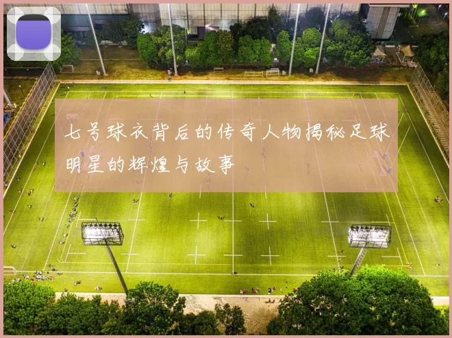 七号球衣背后的传奇人物揭秘足球明星的辉煌与故事