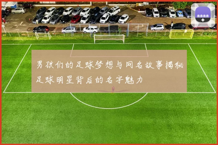 男孩们的足球梦想与网名故事揭秘足球明星背后的名字魅力